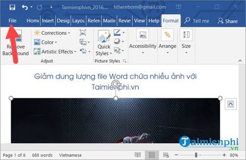 cach lam giam dung luong file word chua nhieu anh 5